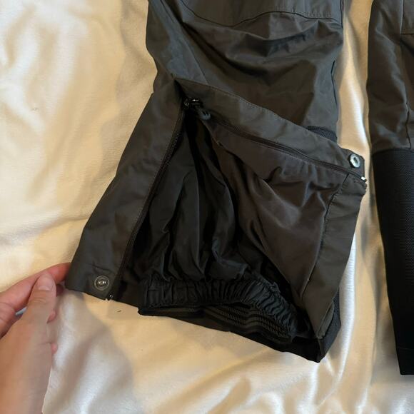 REI Girls Brown Fleece Lined Waterproof Ski Snow Pants M 10/12 - Picture 2 of 5